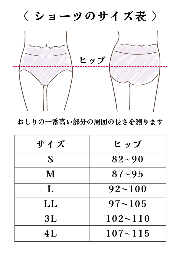 腹巻ショーツ
