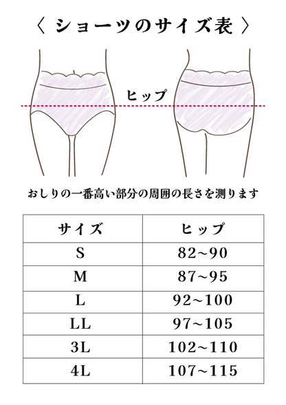 腹巻ショーツ